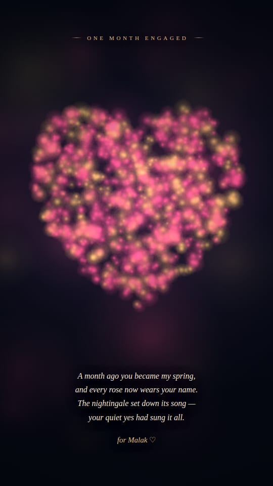 Ink Heart — Love card